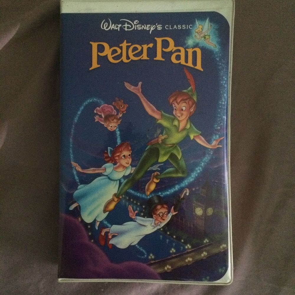 Peter Pan Rare Black Diamond(VHS, 1990)